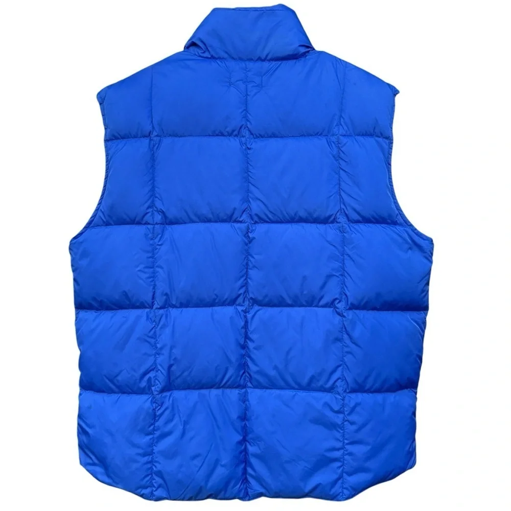 Lands’ End Blue Goose Down Puffer Vest Men’s L 42-44